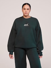 LOVALL Green ALL SZN Oversized Sweatshirt - Image 1 of 5