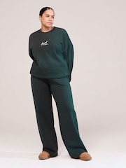LOVALL Green ALL SZN Oversized Sweatshirt - Image 4 of 5