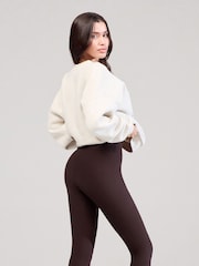 LOVALL Natural Heavyweight Oversized Sweatshirt - Image 4 of 5