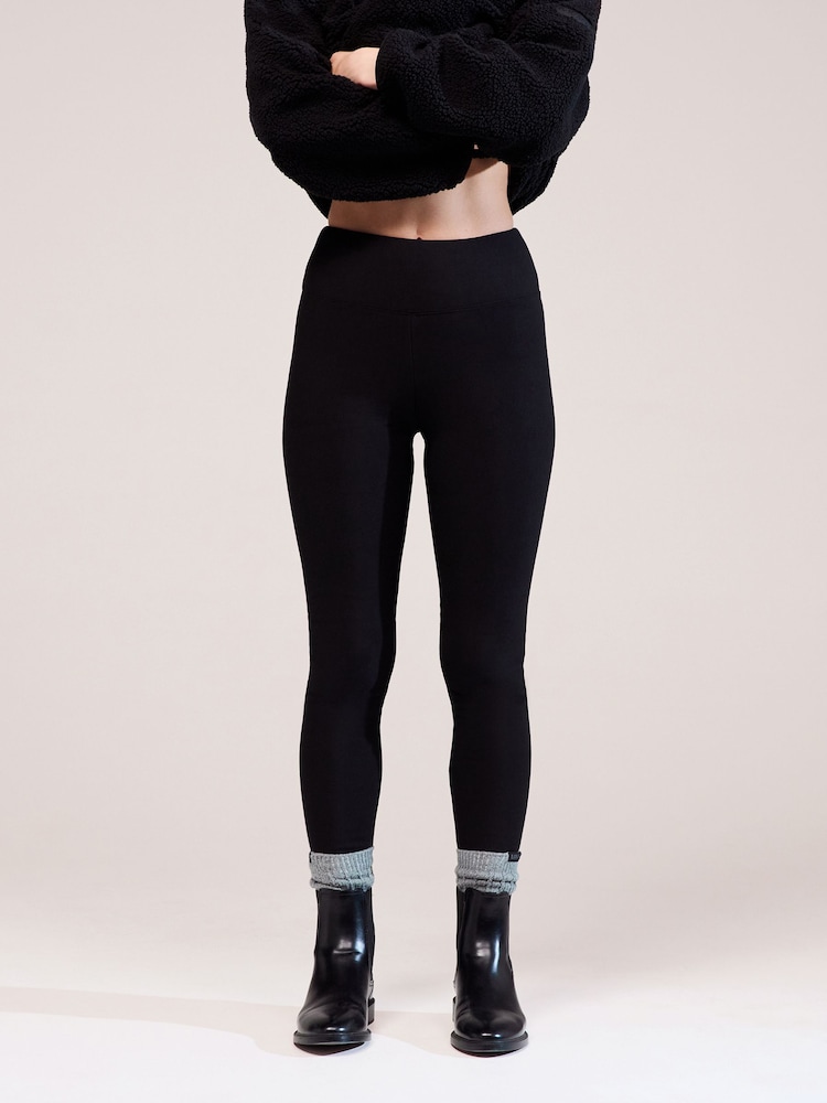 LOVALL Black Winter Leggings - Image 1 of 5 LOVALL Black Winter Leggings - Image 1 of 5