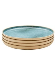 Portmeirion Set of 4 Jade Minerals Dinner Plates Jade - Image 6 of 6