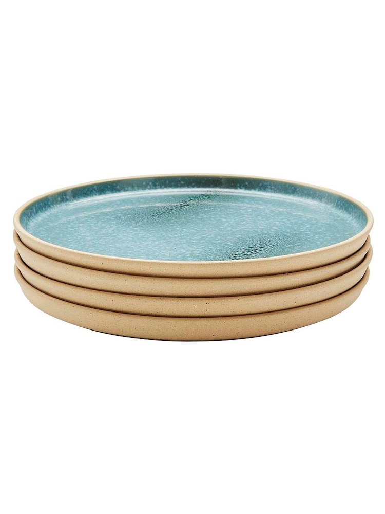 Portmeirion Set of 4 Jade Minerals Dinner Plates Jade - Image 6 of 6