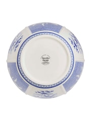 Spode Blue White Italian British Flowers Vase - Image 4 of 6