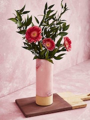 Portmeirion Rose Quartz Medium Minerals Vase - Image 1 of 4