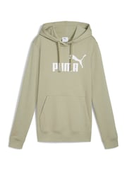 Puma Light Green ESS No. 1 Logo Hoodie - Image 4 of 5