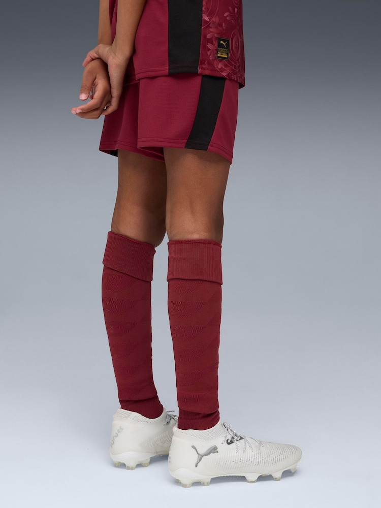 Puma Red Galatasaray SK 25/26 Youth Shorts - Image 2 of 6 Puma Red Galatasaray SK 25/26 Youth Shorts - Image 2 of 6