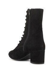 Jones Bootmaker Black Madonna Chunky Leather Ankle Boots - Image 3 of 5