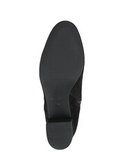 Jones Bootmaker Black Madonna Chunky Leather Ankle Boots - Image 5 of 5