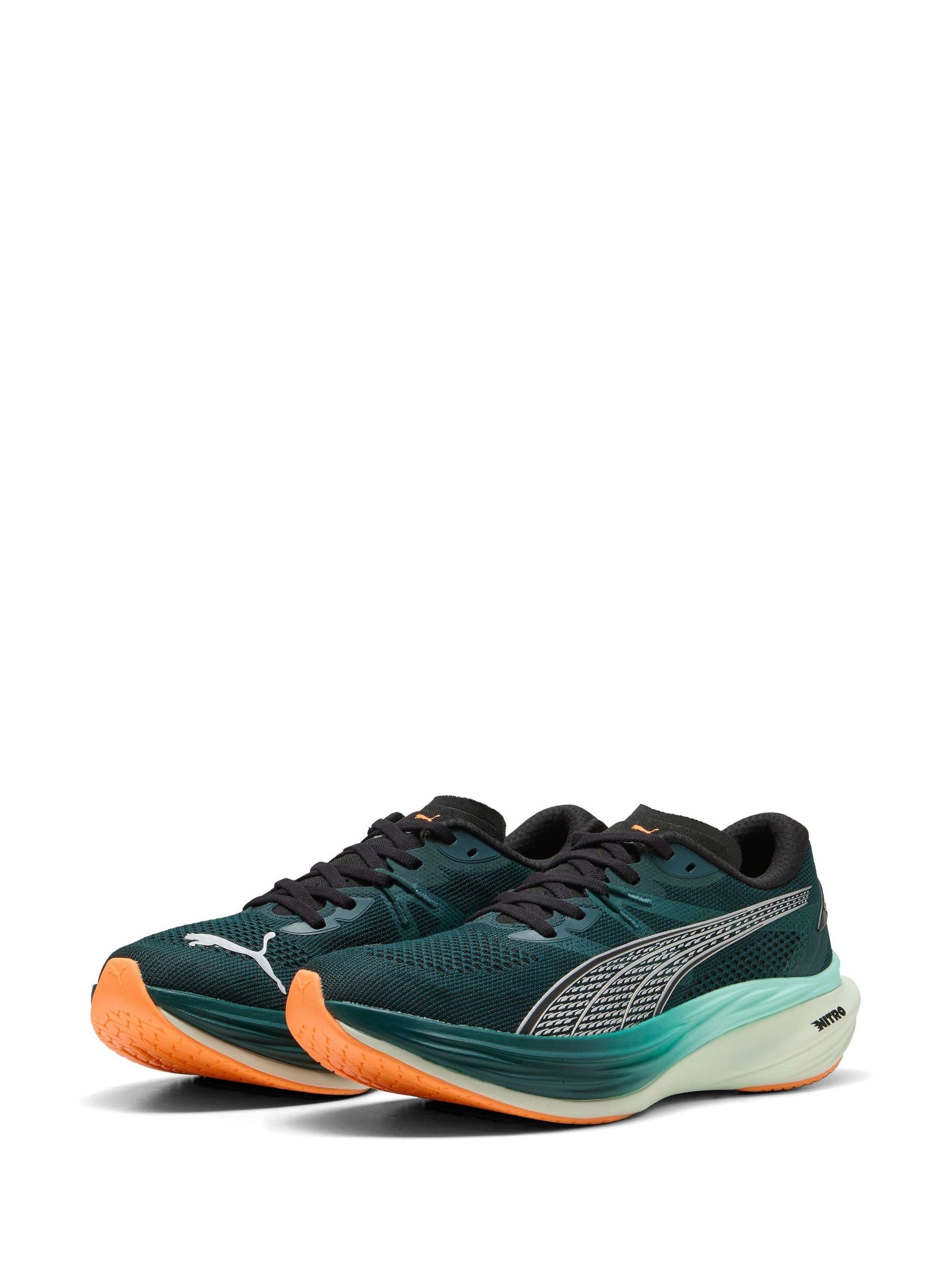 Buy Puma Green Deviate NITRO 3 Running Shoes from Next India