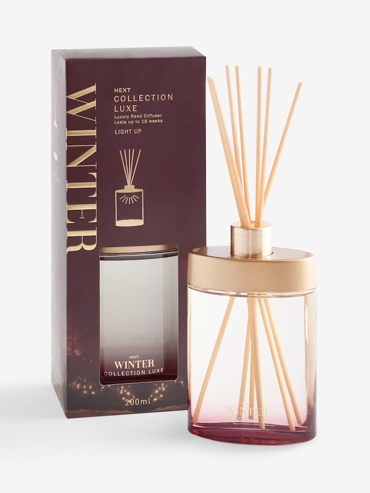 Collection Luxe Winter Pink Pepper & Cassis 200ml Reed Diffuser - Image 1 of 1 Collection Luxe Winter Pink Pepper & Cassis 200ml Reed Diffuser - Image 1 of 1