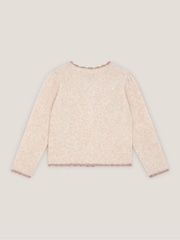 Monsoon Brown Fairy Star Embroidered Cardigan - Image 3 of 4