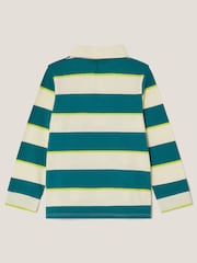 Monsoon Tiger Logo Stripe Rugby Shirt - Imagen 2 de 3