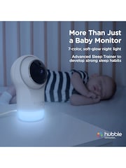 Hubble White Nursery Pal Glow Smart WiFi + 5 Inch Baby Monitor - Image 2 of 6