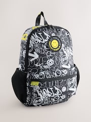 X Smiley World Graffiti Backpack - Image 1 of 11