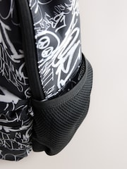 X Smiley World Graffiti Backpack - Image 11 of 11