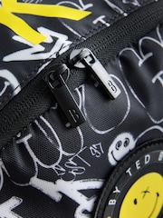 X Smiley World Graffiti Backpack - Image 4 of 11