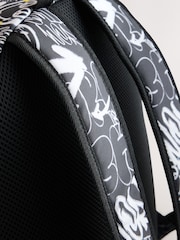X Smiley World Graffiti Backpack - Image 8 of 11