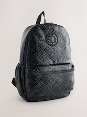 Baker by Ted Baker Pambata PU embossed Logo Backpack - Larawan 1 ng 12