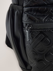 Baker by Ted Baker Pambata PU embossed Logo Backpack - Larawan 7 ng 12