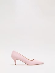 Phase Eight Pink Suede Court Shoes - Image 3 of 7