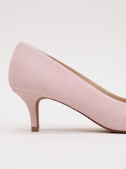 Phase Eight Pink Suede Court Shoes - Image 7 of 7