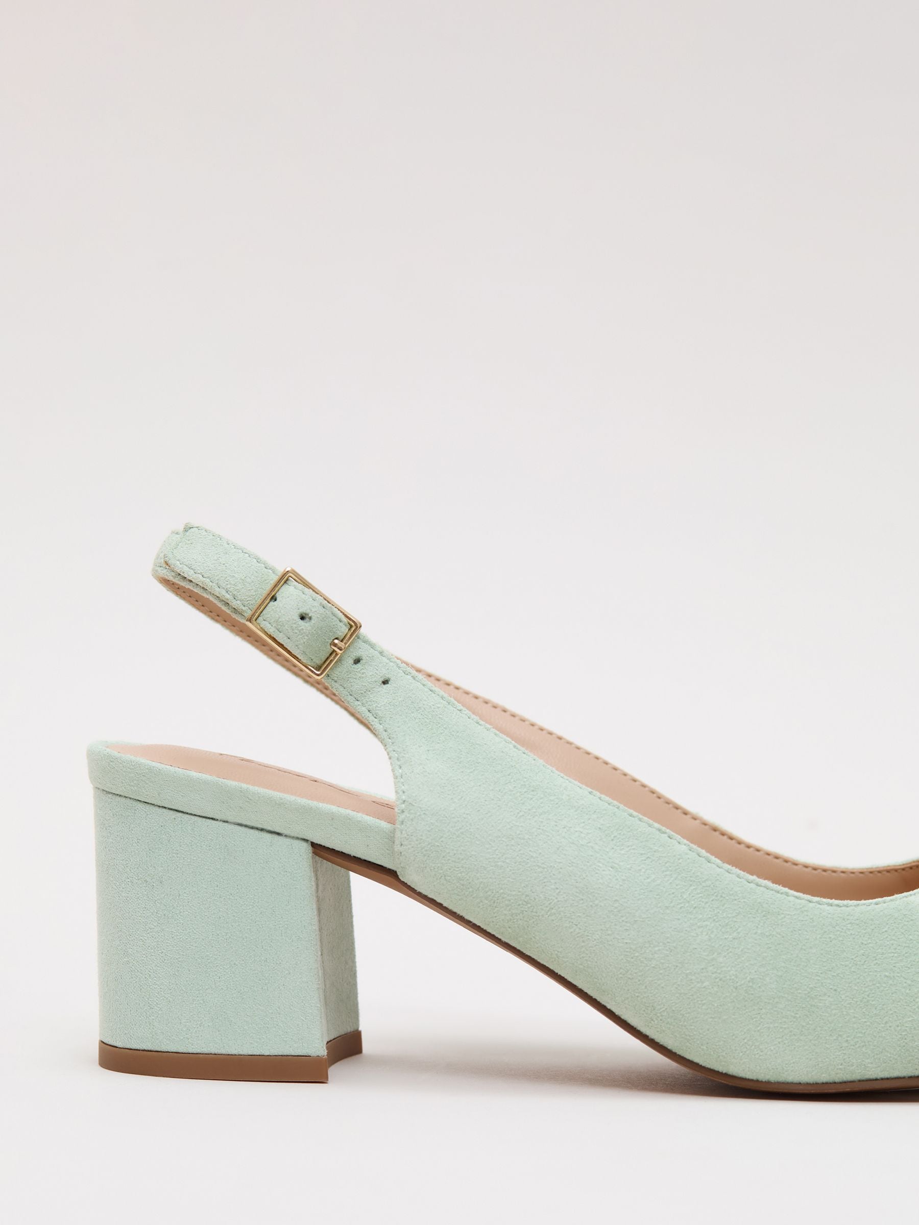 Comprar Verde - Sapatos de salto bloco com brilho da Phase Eight