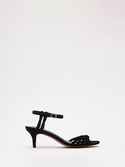 Phase Eight Black Suede Strappy Sandals - Image 2 of 6