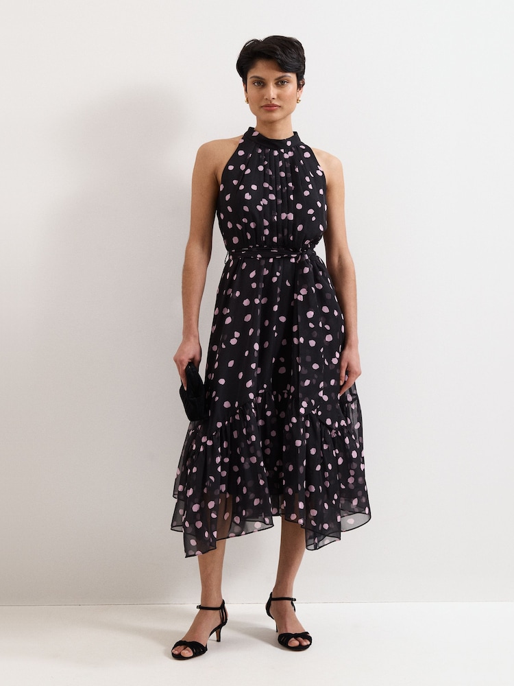 Phase Eight Black Suede Strappy Sandals - Image 6 of 6 Phase Eight Black Suede Strappy Sandals - Image 6 of 6