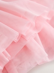 Pink Disney Princesses Sweat Mesh Dress (9mths-7yrs) - Image 8 of 8