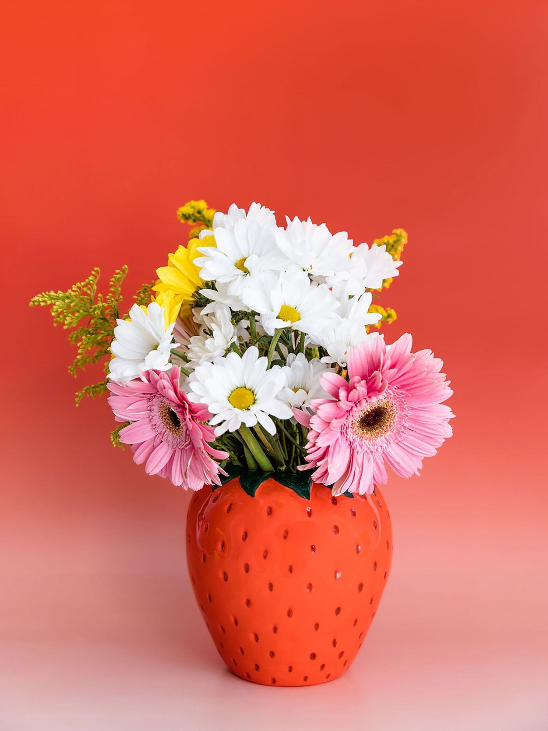 Buy ban.do Red Strawberry Fields Vase from the Next UK online shop
