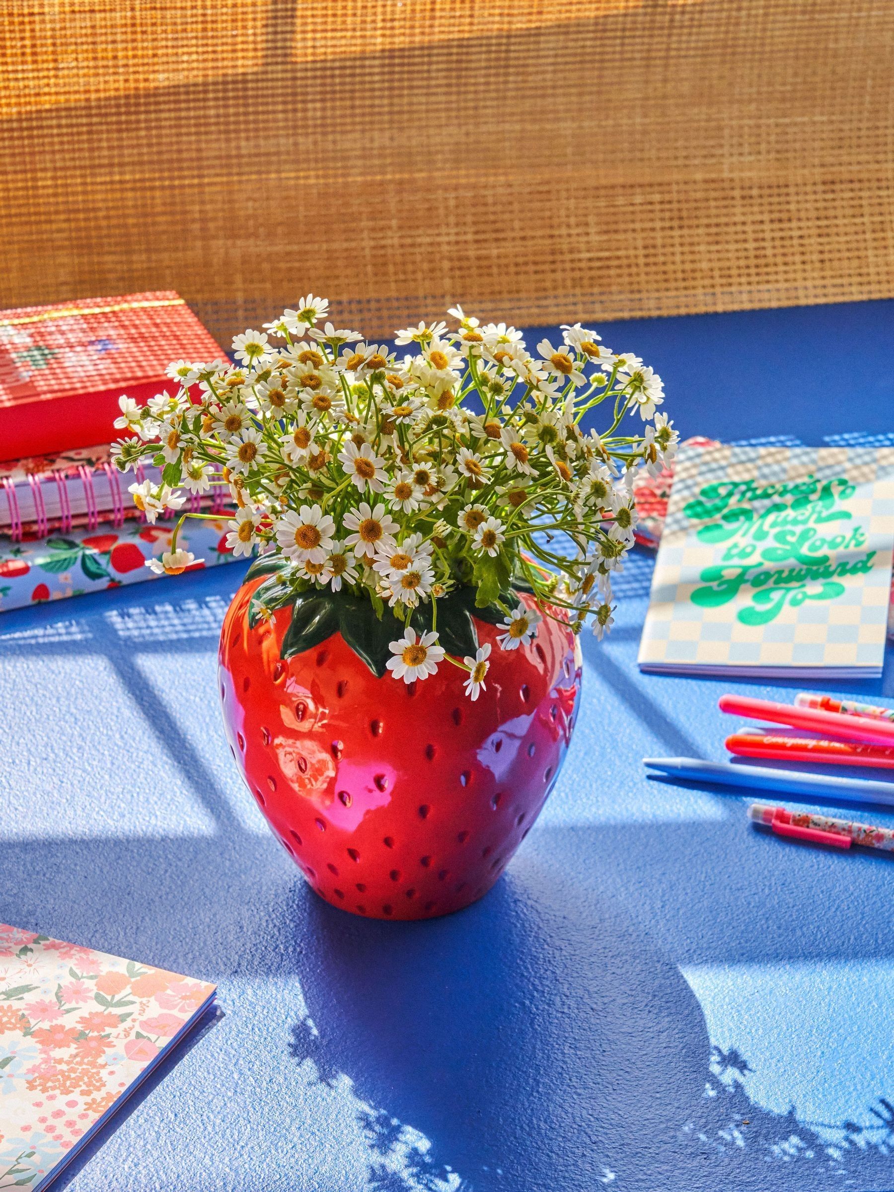 Buy ban.do Red Strawberry Fields Vase from the Next UK online shop