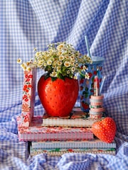 ban.do Red Strawberry Fields Vase - Image 3 of 4