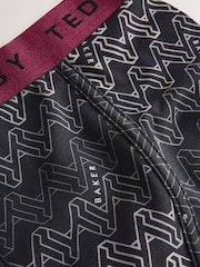 Baker by Ted Baker Multi Print Boxers 5 Pack - Image 9 of 9