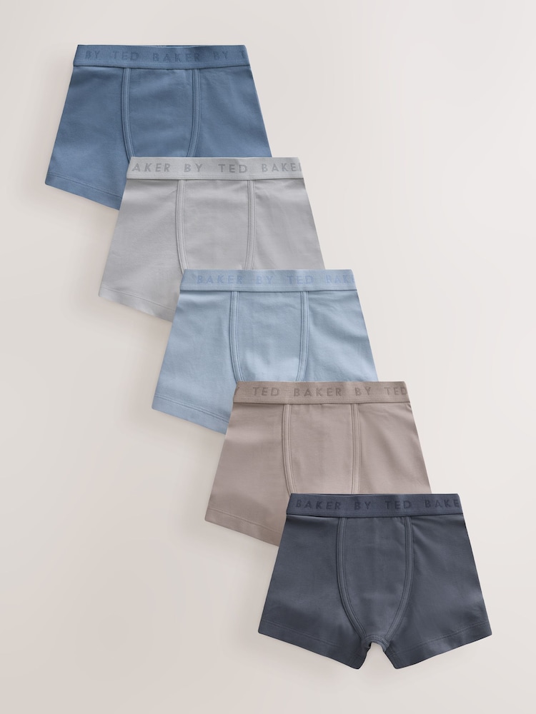 Baker by Ted Baker Multi Mineral Boxers 5 Pack - Image 1 of 8