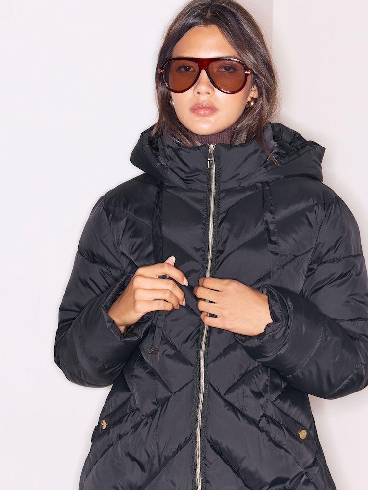 Lipsy Black Coat - Image 2 of 5