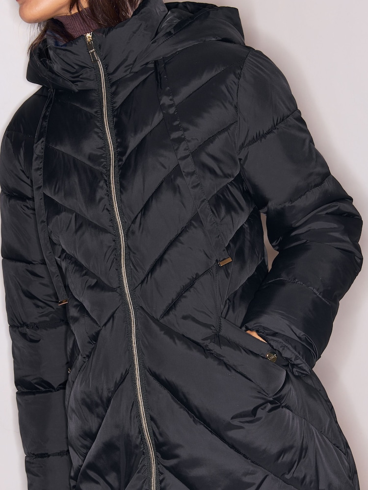 Lipsy Black Coat - Image 5 of 5