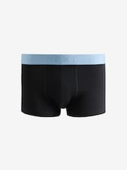 Black Hipster Fit Boxer Shorts 5 Pack - Image 4 of 6