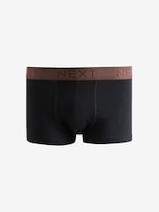 Black Hipster Fit Boxer Shorts 5 Pack - Image 6 of 6