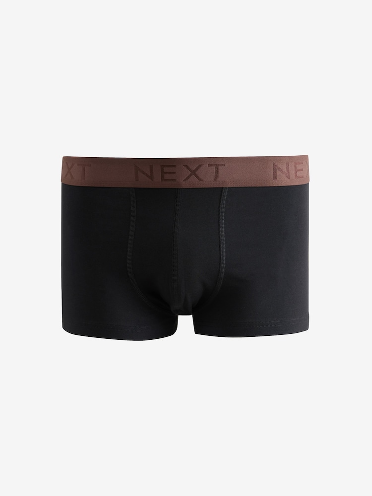 Black Hipster Fit Boxer Shorts 5 Pack - Image 6 of 6