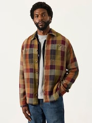 FatFace Sabden Multi Twill Check Overshirt - Image 1 of 4