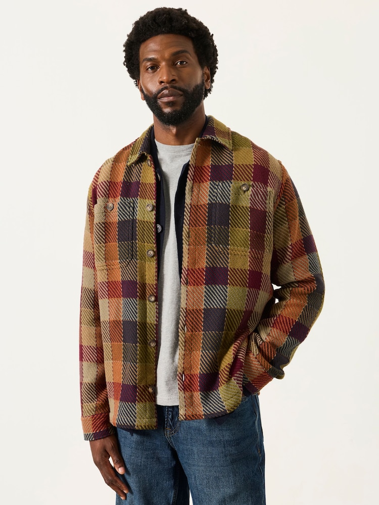 FatFace Sabden Multi Twill Check Overshirt - Image 1 of 4 FatFace Sabden Multi Twill Check Overshirt - Image 1 of 4