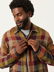 FatFace Sabden Multi Twill Check Overshirt - Image 2 of 4