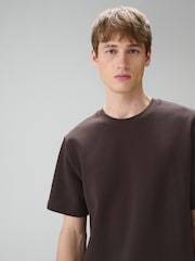 Marrón chocolate - Corte estándar - Motionflex Soft Heavyweight T-Shirt - Imagen 4 de 8