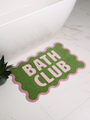 Dip & Drip Green Bath Club Bathmat - Image 1 of 4
