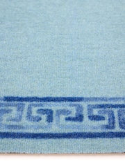 Dip & Drip Blue Greek Key Bathmat - Image 3 of 3
