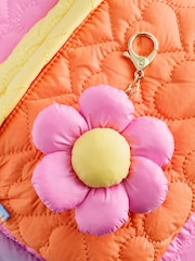 Little Bird ni Jools Oliver Back To School Pastel Rainbow Colourblock Nylon Quilted Heart Backpack - Larawan 4 ng 6