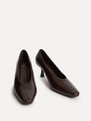 Linzi Brown Delaney Square Toe Court Heels - Image 3 of 5