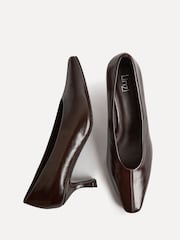Linzi Brown Delaney Square Toe Court Heels - Image 5 of 5