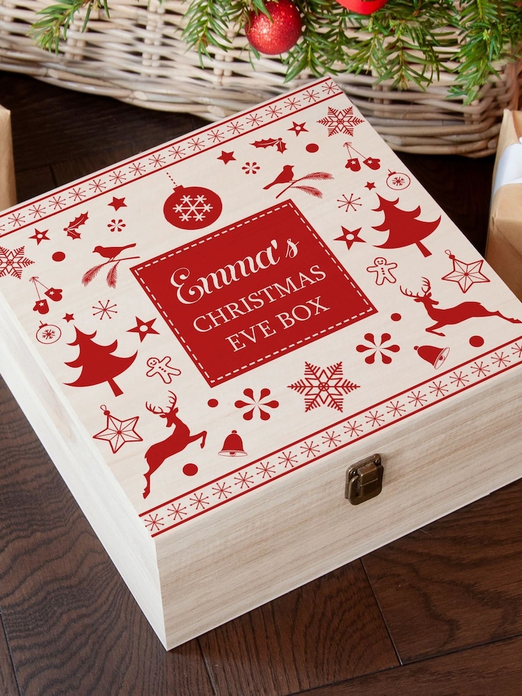 Treat Republic Personalised Festive Scandi Christmas Eve Box - Image 2 of 6