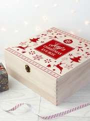Treat Republic Personalised Festive Scandi Christmas Eve Box - Image 4 of 6